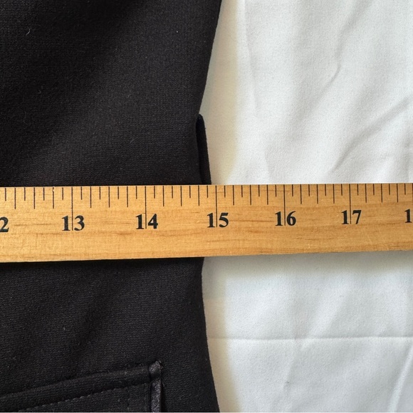 White House Black Market Military Style Jacket Blazer – Black, Button Front - Picture 11 of 12